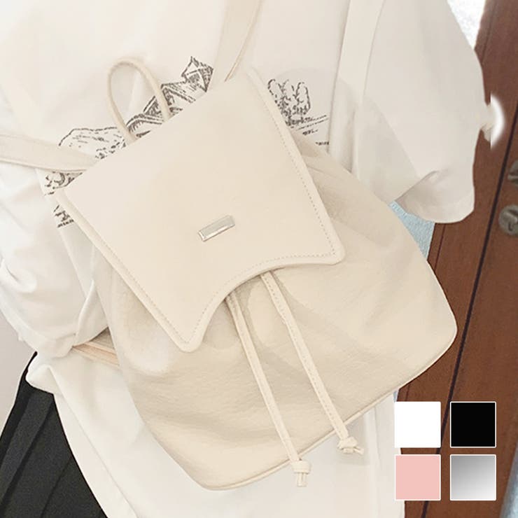 フェイクレザーリュック レディース 10代 | Dewlily | 詳細画像1 