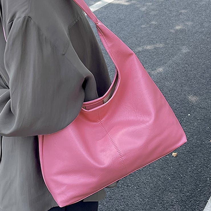 ピンク | ワンショルダートートバッグ レディース 10代 | Dewlily