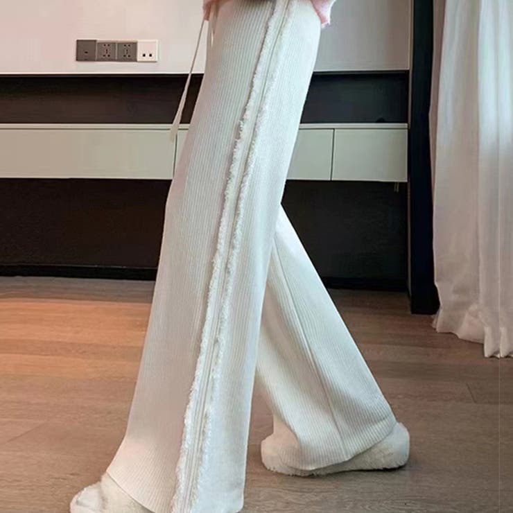 サイドフリンジパンツ レディース 10代 | Dewlily | 詳細画像12 