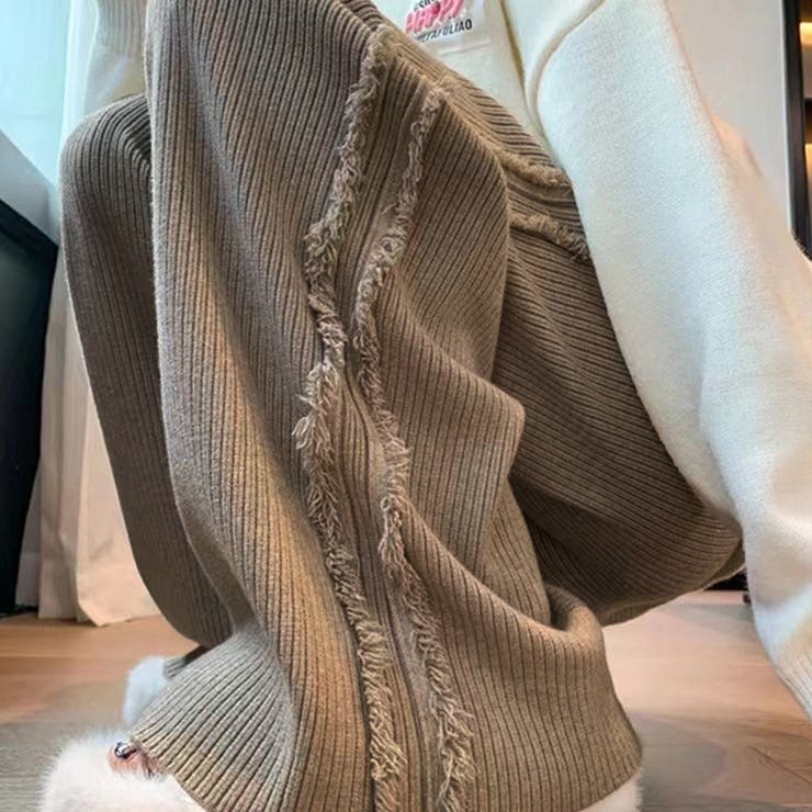 サイドフリンジパンツ レディース 10代 | Dewlily | 詳細画像13 