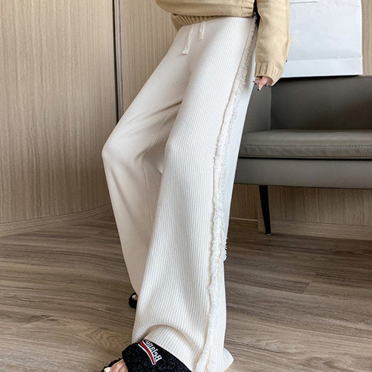 サイドフリンジパンツ レディース 10代 | Dewlily | 詳細画像16 