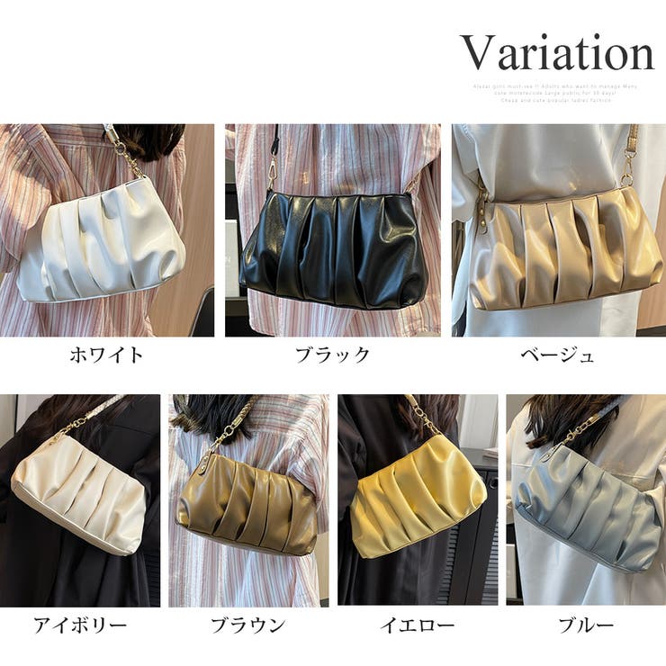 プリーツショルダーバッグ レディース 10代 | Dewlily | 詳細画像5 