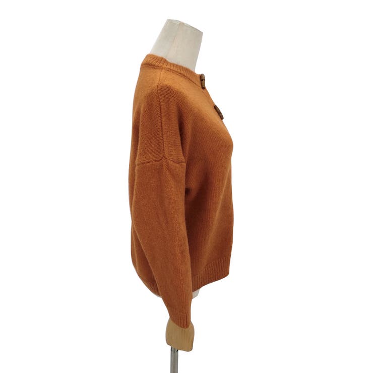 トグルボタンニットカーディガン レディース 10代[品番：AMSW1777877