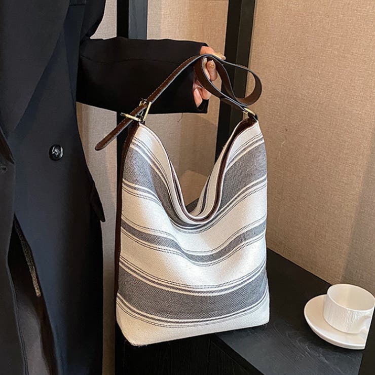 ボーダーバケツバッグ レディース 10代 | Dewlily | 詳細画像2 