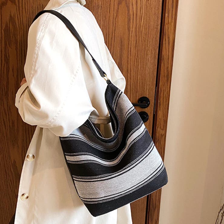 ボーダーバケツバッグ レディース 10代 | Dewlily | 詳細画像4 