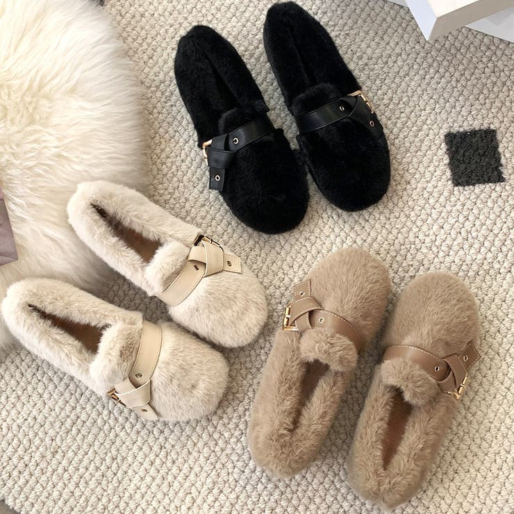 フェイクファーベルトシューズ レディース 10代 | Dewlily | 詳細画像15 