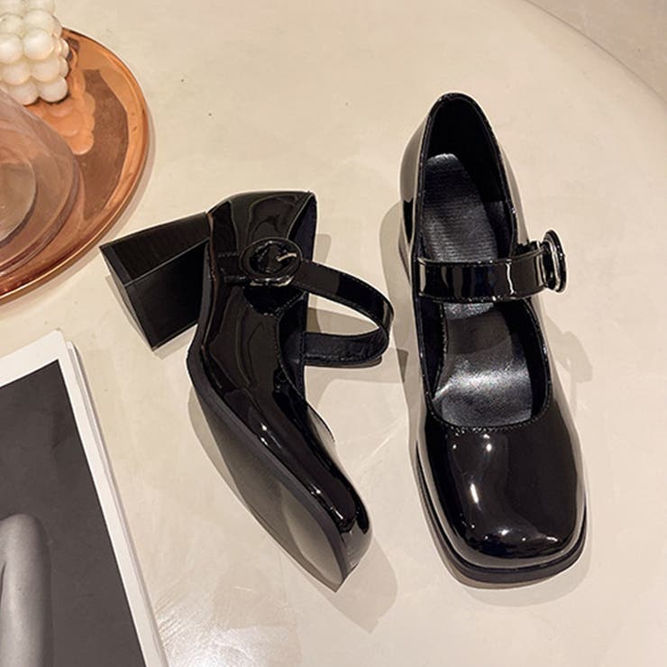 エナメル調ベルトパンプス レディース 10代 | Dewlily | 詳細画像14 