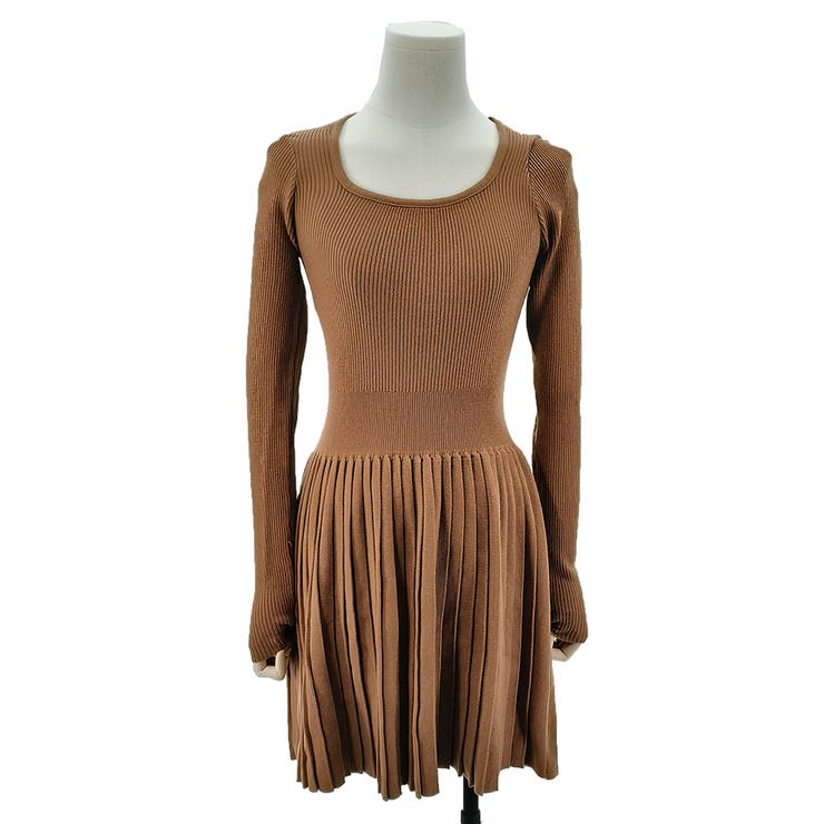 ニットプリーツワンピース レディース 10代 | Dewlily | 詳細画像17 