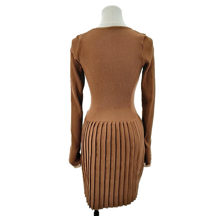 ニットプリーツワンピース レディース 10代 | Dewlily | 詳細画像19 