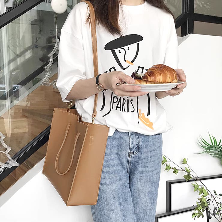 ポーチ付きスクエアショルダーバッグ レディース 10代 | Dewlily | 詳細画像2 