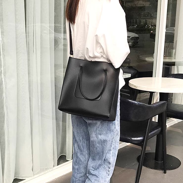 ポーチ付きスクエアショルダーバッグ レディース 10代 | Dewlily | 詳細画像3 