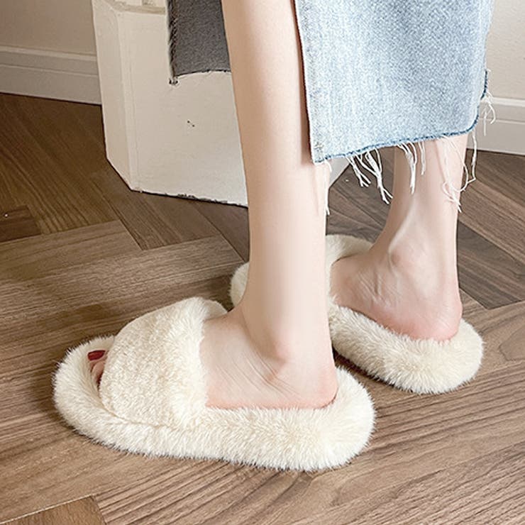 フェイクファールームサンダル レディース 10代 | Dewlily | 詳細画像14 