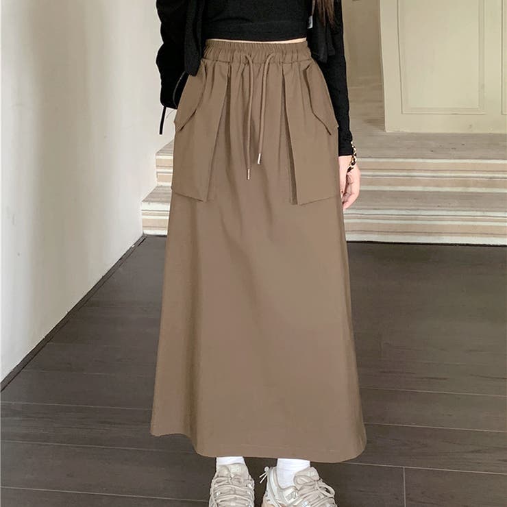 ビッグポケットスカート レディース 10代 | Dewlily | 詳細画像13 