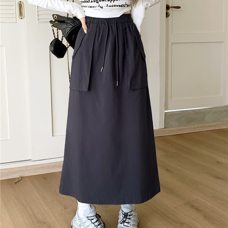 ビッグポケットスカート レディース 10代 | Dewlily | 詳細画像3 