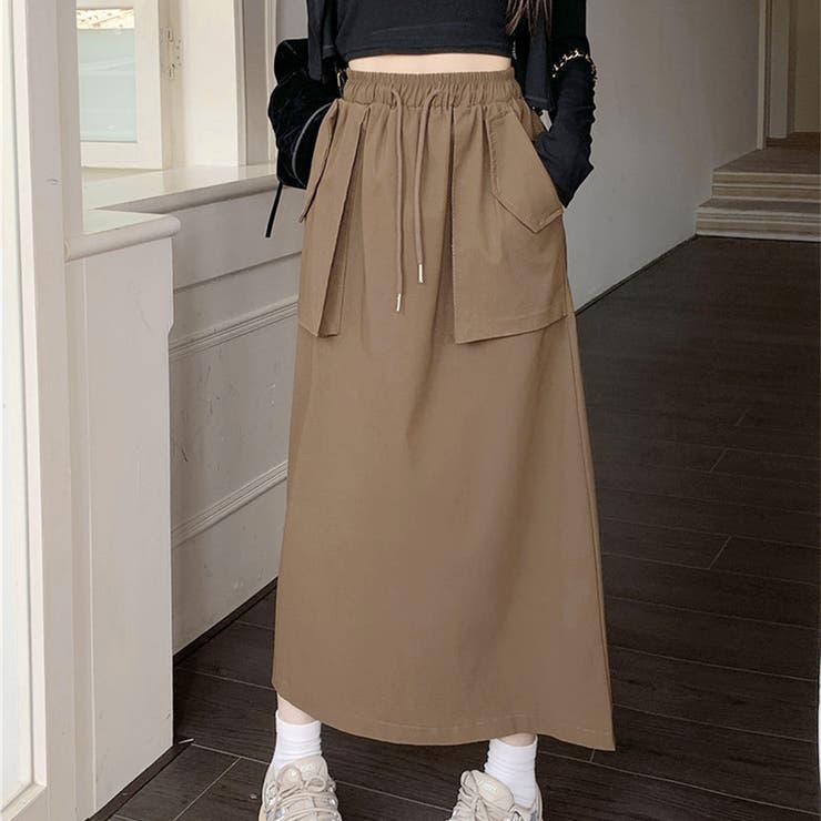 ビッグポケットスカート レディース 10代 | Dewlily | 詳細画像4 