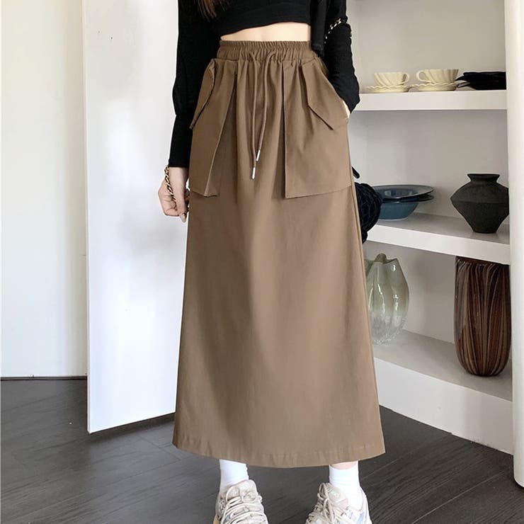 ビッグポケットスカート レディース 10代 | Dewlily | 詳細画像9 