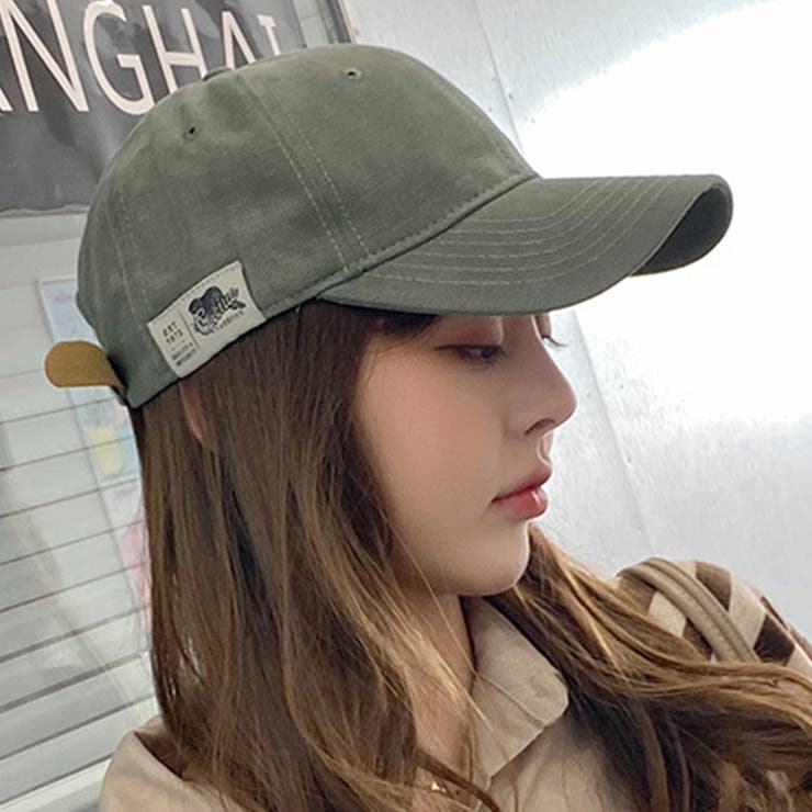 グリーン | ワンポイントキャップ レディース 10代 | Dewlily