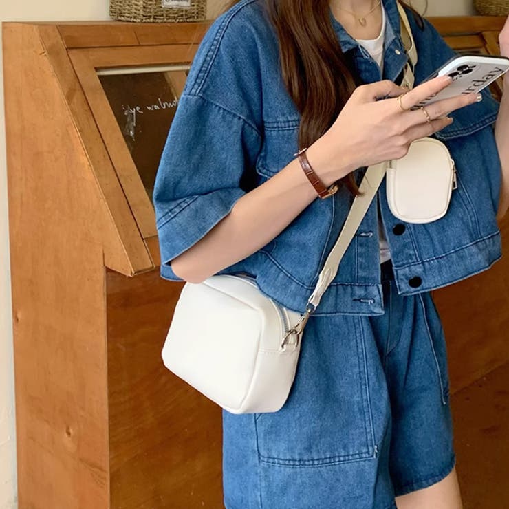 ミニケース付きショルダーバッグ レディース 10代 | Dewlily | 詳細画像11 