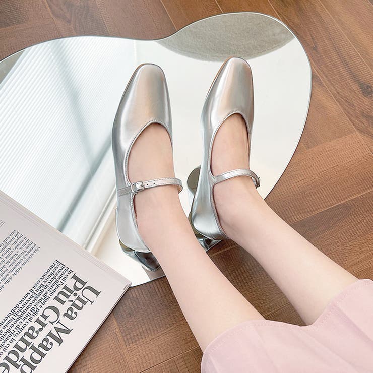 メリージェーンフラットパンプス レディース 10代 | Dewlily | 詳細画像3 