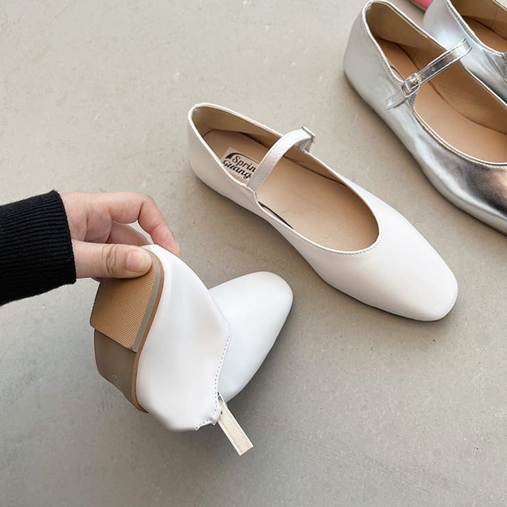 メリージェーンフラットパンプス レディース 10代 | Dewlily | 詳細画像4 