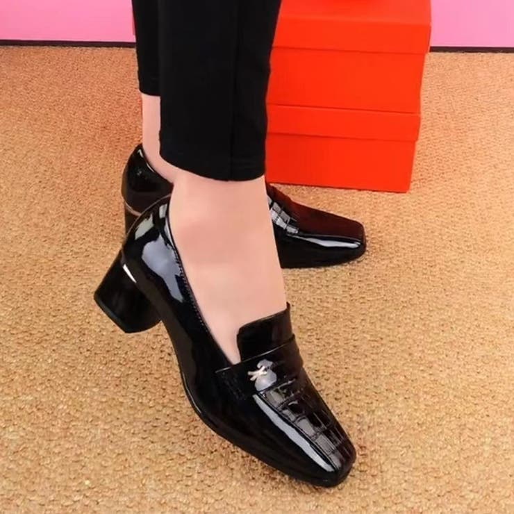 エナメル風パンプス レディース 10代 | Dewlily | 詳細画像12 