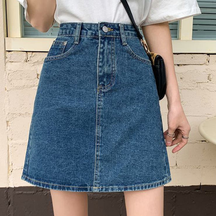 デニム風ミニスカート レディース 10代 | Dewlily | 詳細画像6 