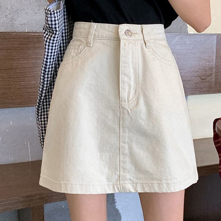 デニム風ミニスカート レディース 10代 | Dewlily | 詳細画像8 