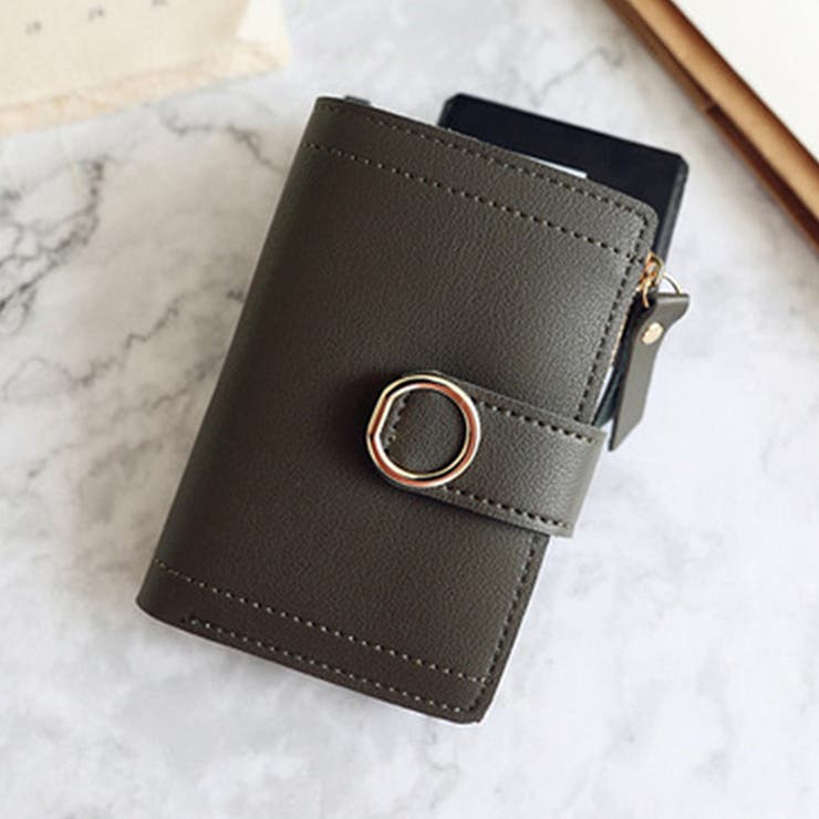 【しのりーな】 二つ折り財布　ミニ財布 コンパクト財布 二つ折りミニ財布 レディース 10代[品番：AMSW1778010]｜Dewlily