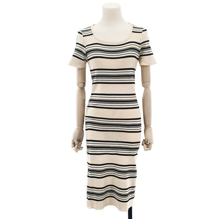 マルチボーダー半袖ワンピース レディース 10代 | Dewlily | 詳細画像17 