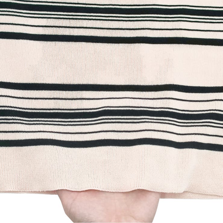 マルチボーダー半袖ワンピース レディース 10代 | Dewlily | 詳細画像20 