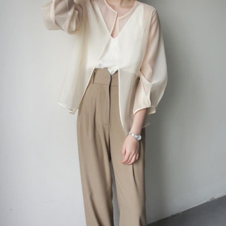 シアーカーディガン レディース 10代 | Dewlily | 詳細画像10 