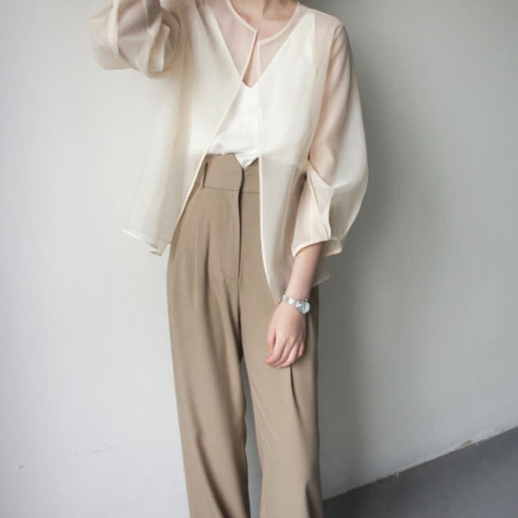 シアーカーディガン レディース 10代 | Dewlily | 詳細画像15 