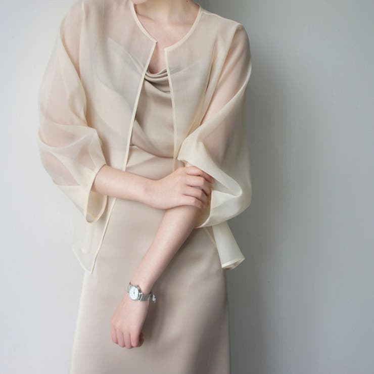 シアーカーディガン レディース 10代 | Dewlily | 詳細画像8 