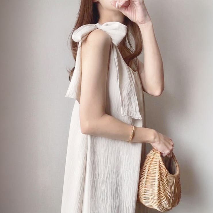 ノースリーブリボンワンピース レディース 10代 | Dewlily | 詳細画像12 