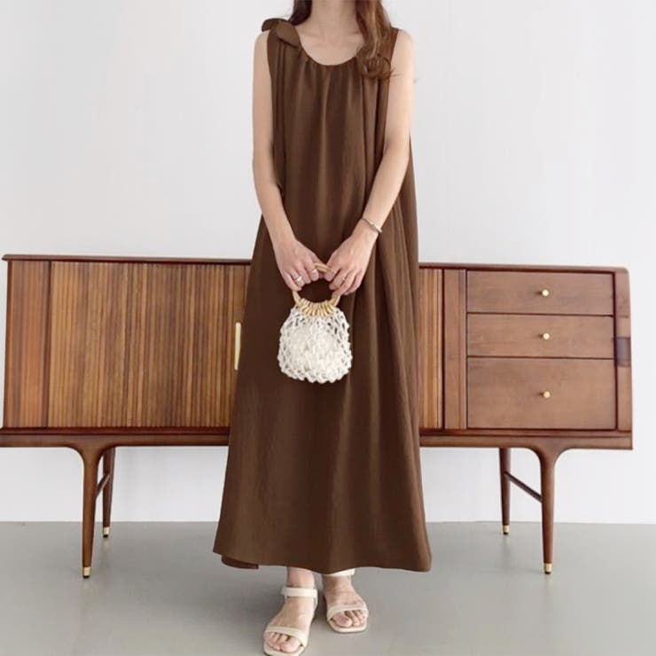 ノースリーブリボンワンピース レディース 10代 | Dewlily | 詳細画像9 