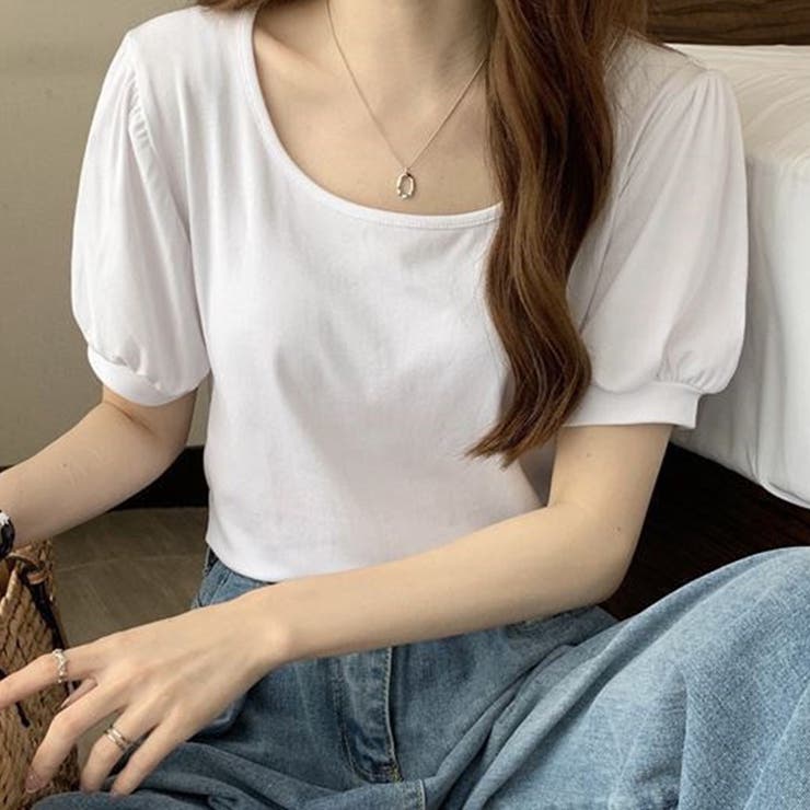 バルーンスリーブTシャツ レディース 10代 | Dewlily | 詳細画像12 