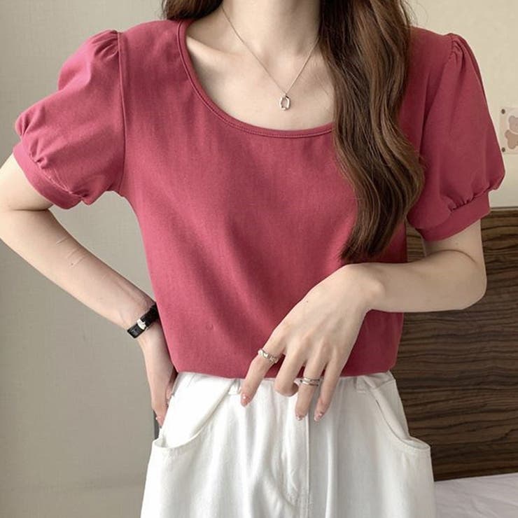 バルーンスリーブTシャツ レディース 10代 | Dewlily | 詳細画像14 