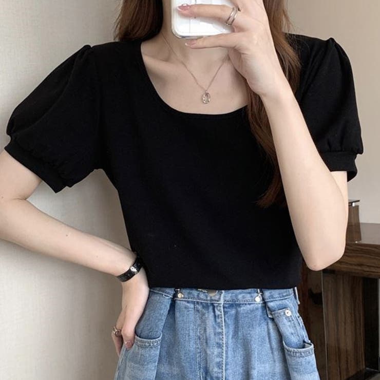 バルーンスリーブTシャツ レディース 10代 | Dewlily | 詳細画像16 