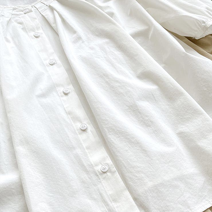 パフスリーブタックブラウス レディース 10代 | Dewlily | 詳細画像10 