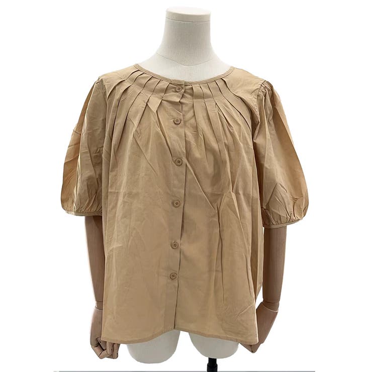 パフスリーブタックブラウス レディース 10代 | Dewlily | 詳細画像11 