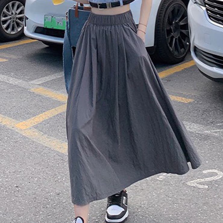 タックフレアスカート レディース 10代 | Dewlily | 詳細画像15 