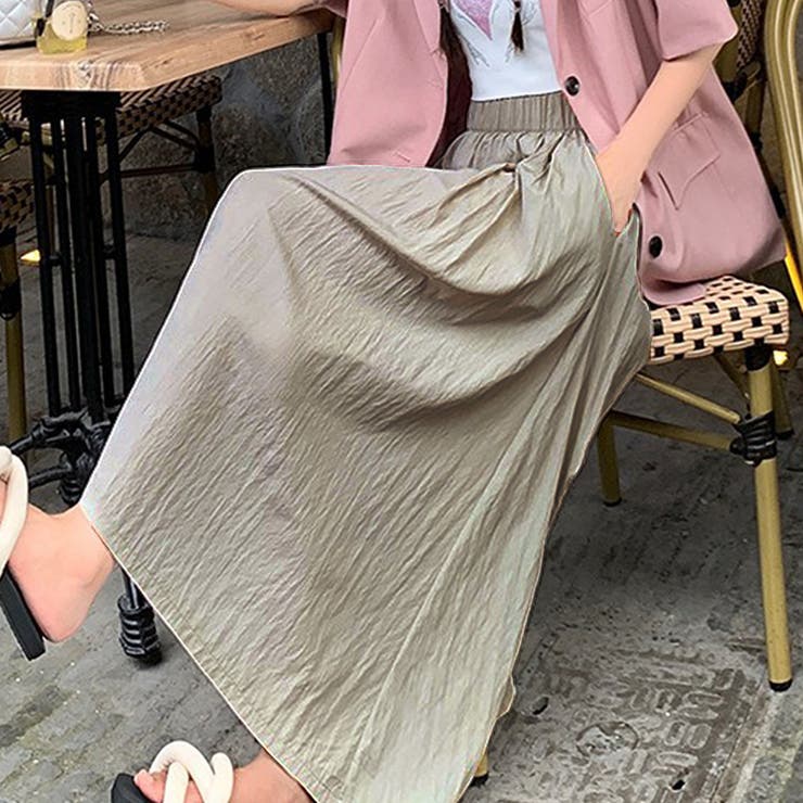 タックフレアスカート レディース 10代 | Dewlily | 詳細画像16 