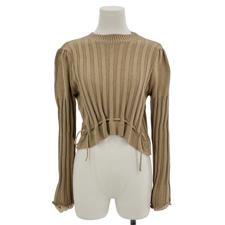 裾リボンクロップドニット 10代 20代 | Dewlily | 詳細画像13 