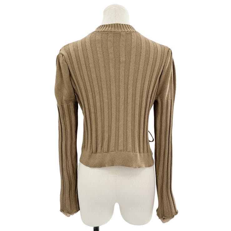 裾リボンクロップドニット 10代 20代 | Dewlily | 詳細画像15 