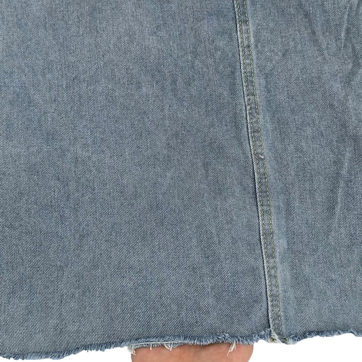 デニム風ロングスリットスカート 10代 20代 | Dewlily | 詳細画像19 