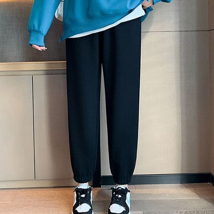 裏起毛スウェットパンツ 10代 20代[品番：AMSW1778068]｜Dewlily