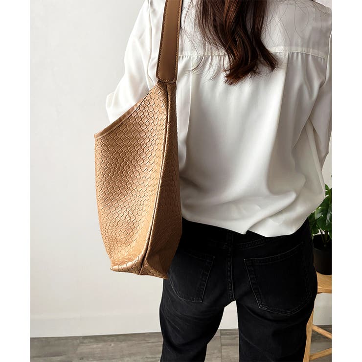 編み込み風トートバッグ レディース 軽量 | Dewlily | 詳細画像12 