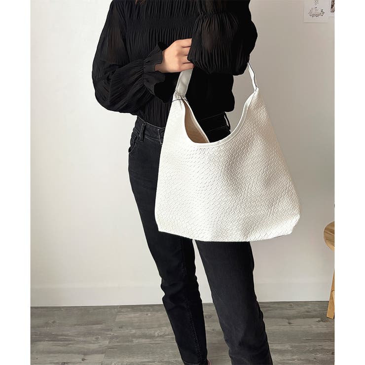 編み込み風トートバッグ レディース 軽量 | Dewlily | 詳細画像16 