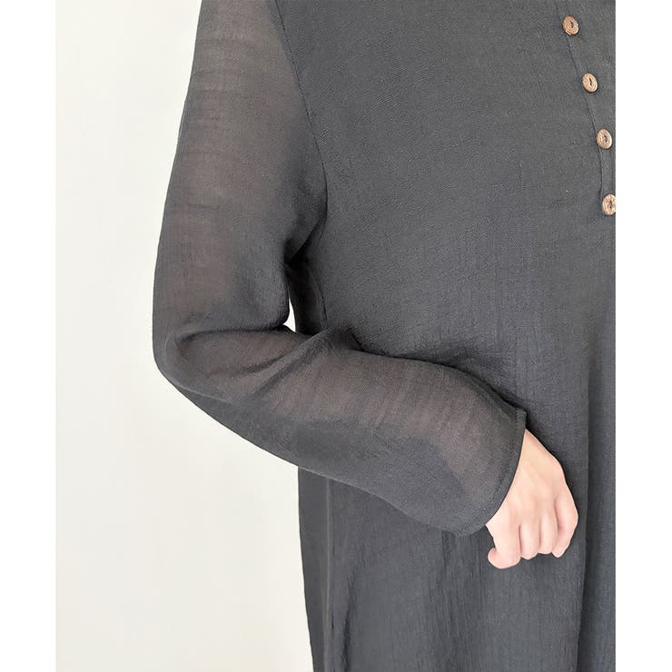 長袖Aラインワンピース レディース ワンピース | Dewlily | 詳細画像18 