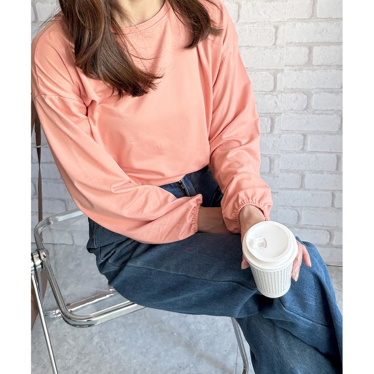 ボリューム袖カットソー レディース 韓国 | Dewlily | 詳細画像3 